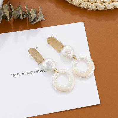 Flashbuy Metal Pearl Drop Earrings For Women Geometric Acrylic Multi Style Earrings Girls Fashion Jewelry Wedding Accessories
Flashbuy Metal Pearl Drop Earrings For Women Geometric Acrylic Multi Style Earrings Girls Fashion Jewelry Wedding Accessories