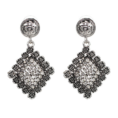 JURAN 2018 Fashion Square Dangle Earrings Statement Crystal Silver Plated Drop Earrings For Women Jewelry W1105-1
JURAN 2018 Fashion Square Dangle Earrings Statement Crystal Silver Plated Drop Earrings For Women Jewelry W1105-1