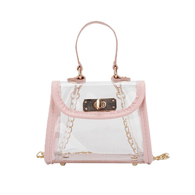 Tailored Children Contrast Transparent Shoulder Messenger Bag Coin Purse Pack For Child
Tailored Children Contrast Transparent Shoulder Messenger Bag Coin Purse Pack For Child