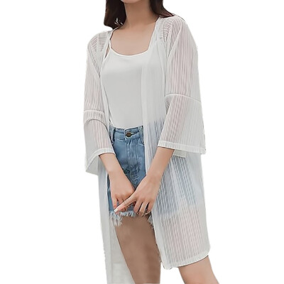 Toponeto Fashion Women Sunscreen Shirt Cardigan Half Sleeve Pure Color Leisure Blouse
Toponeto Fashion Women Sunscreen Shirt Cardigan Half Sleeve Pure Color Leisure Blouse