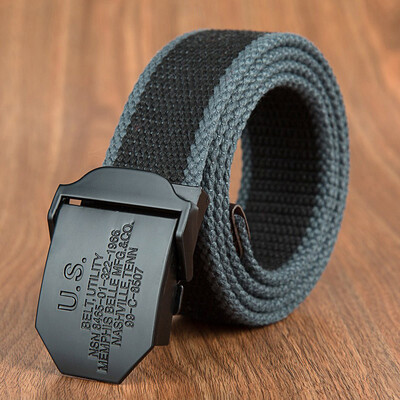 New canvas Men belt trend weaving Alloy Automatic buckle Men&Women belt outdoor casual sport high quality cowboy belt
New canvas Men belt trend weaving Alloy Automatic buckle Men&Women belt outdoor casual sport high quality cowboy belt