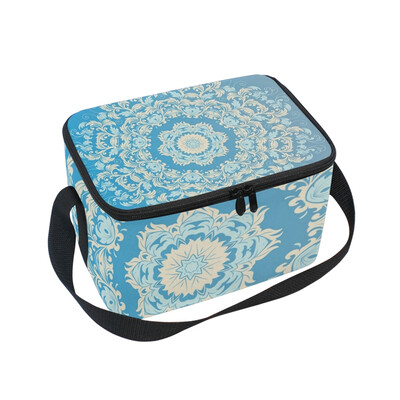 ALAZA Insulated Lunch Box Roma Pattern Blue Lunch Bag for Men Women Portable Tote Bag Cooler Bag
ALAZA Insulated Lunch Box Roma Pattern Blue Lunch Bag for Men Women Portable Tote Bag Cooler Bag