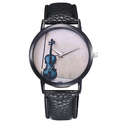 Womens Watches Bayan Kol Saaty Fashion Simple Violin Pattern Watch Reloj De Mujer Montre Femme Acier Inoxydable
Womens Watches Bayan Kol Saaty Fashion Simple Violin Pattern Watch Reloj De Mujer Montre Femme Acier Inoxydable