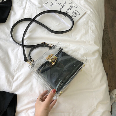 Internet celebrity handheld bag summer jelly transparent bag new 2019 quality sensitive girl bag Kelly foreign gas oblique satchel
Internet celebrity handheld bag summer jelly transparent bag new 2019 quality sensitive girl bag Kelly foreign gas oblique satchel