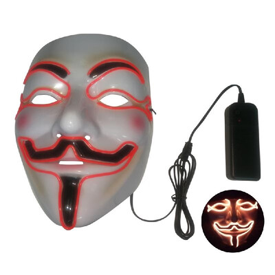 Halloween Party Mask LED Scary Flash Mask EL Line Light Mask Cosplay Mask Party Clothing Mask Supplies Multi-color Optional
Halloween Party Mask LED Scary Flash Mask EL Line Light Mask Cosplay Mask Party Clothing Mask Supplies Multi-color Optional