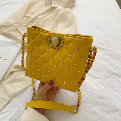 Ins summer popular chain bag womens new 2019 Korean version of rivets fashion single shoulder oblique bag bucket bag
Ins summer popular chain bag womens new 2019 Korean version of rivets fashion single shoulder oblique bag bucket bag