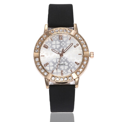 Womens belt watch digital diamonds in the form of a female model