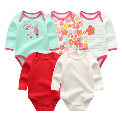 5PCS Long Sleeve Baby Rompers Baby Boy Clothes Cotton Bodysuits Newborn One-Pieces Baby Girl Clothes Babywear Girls Clothing Sets
5PCS Long Sleeve Baby Rompers Baby Boy Clothes Cotton Bodysuits Newborn One-Pieces Baby Girl Clothes Babywear Girls Clothing Sets