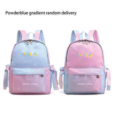 Kpop TXT TOMORROW X TOGETHER Backpack Satchel Schoolbag Casual Daypack Laptop Bags Powder Blue Gradient
Kpop TXT TOMORROW X TOGETHER Backpack Satchel Schoolbag Casual Daypack Laptop Bags Powder Blue Gradient