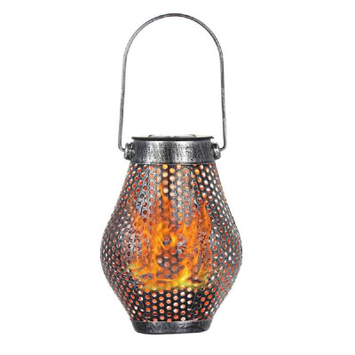 LEDs Solar Power Energy Lantern Outdoor Lights Dancing Flicker Flame Sensitive Light Control Howllow-Out Design Night light Lawn
LEDs Solar Power Energy Lantern Outdoor Lights Dancing Flicker Flame Sensitive Light Control Howllow-Out Design Night light Lawn