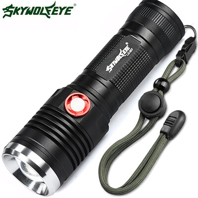 Saidsome ZOOMABLE XM-L2 U2 LED 3 Mode 2665018650 USB Rechargeable Flashlight Torch flashlight lamp
Saidsome ZOOMABLE XM-L2 U2 LED 3 Mode 2665018650 USB Rechargeable Flashlight Torch flashlight lamp