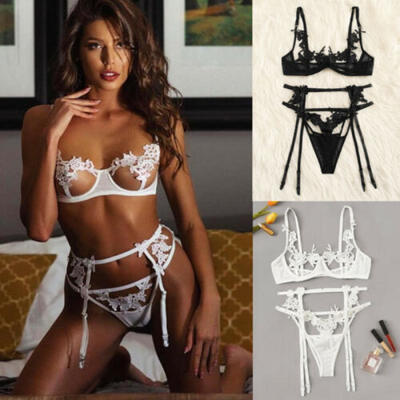 Womens Lingerie Babydoll Underwear Sleepwear Nightwear Bra Set G-string Panties
Womens Lingerie Babydoll Underwear Sleepwear Nightwear Bra Set G-string Panties