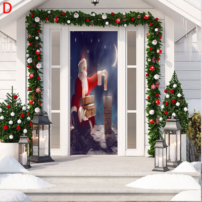 Tailored Christmas Decoration Door Stickers 3D Simulation Removable Waterproof Wall Stickers
Tailored Christmas Decoration Door Stickers 3D Simulation Removable Waterproof Wall Stickers
