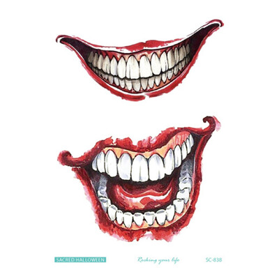 〖Follure〗Waterproof Temporary Tattoo Sticker Scar Terror Wound Blood Injury Halloween Hot
〖Follure〗Waterproof Temporary Tattoo Sticker Scar Terror Wound Blood Injury Halloween Hot
