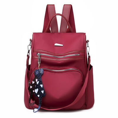 Double-shoulder bag womens Korea style nylon fashionable bag travel waterproof Oxford canvas backpack
Double-shoulder bag womens Korea style nylon fashionable bag travel waterproof Oxford canvas backpack