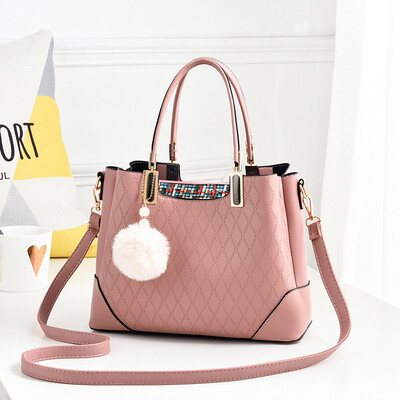2019 new European&American big bag new ladies bag PU leather large capacity simple shoulder bag handbag
2019 new European&American big bag new ladies bag PU leather large capacity simple shoulder bag handbag