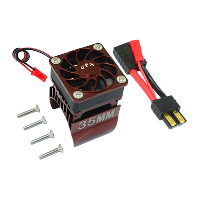Tailored Aluminum Motor Radiator With Cooling Fan For Traxxas TRX-4 RC Car 540 Motor
Tailored Aluminum Motor Radiator With Cooling Fan For Traxxas TRX-4 RC Car 540 Motor
