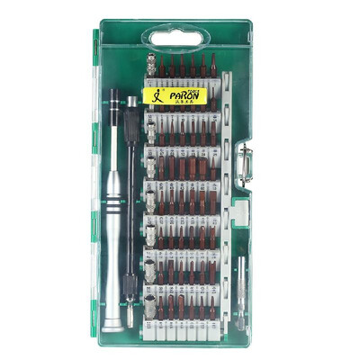 PARON 60 in 1 Multi-functional Precision Telecommunication Tool Magnetic Torx Hex Slotted&Phillips Screwdrivers Set Repair Too
PARON 60 in 1 Multi-functional Precision Telecommunication Tool Magnetic Torx Hex Slotted&Phillips Screwdrivers Set Repair Too
