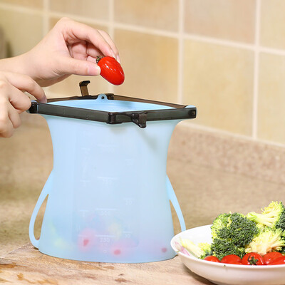 Toponeto Reusable Seal Silicone Food Fresh Bag Vacuum Sealer Fruit Meat Milk Storage Bags
Toponeto Reusable Seal Silicone Food Fresh Bag Vacuum Sealer Fruit Meat Milk Storage Bags