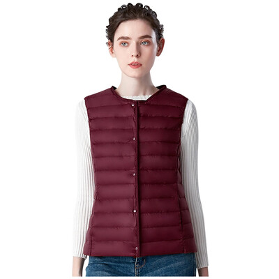 Toponeto Fasion Womens Packable Standing Collar Short Paragraph Leisure Lightweight Down
Toponeto Fasion Womens Packable Standing Collar Short Paragraph Leisure Lightweight Down