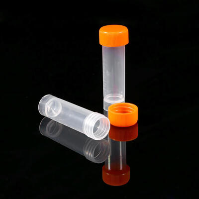 Greensen Plastic Vial Lab Tube10pcs 5ml Plastic Frozen Test Tubes Vial Screw Seal Cap Pack Container with Silicone Gasket
Greensen Plastic Vial Lab Tube10pcs 5ml Plastic Frozen Test Tubes Vial Screw Seal Cap Pack Container with Silicone Gasket