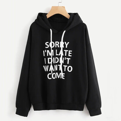 Starmoon Womens Autumn Long Sleeve Hoodie Sweatshirt Letters Hooded Pullover Tops Blouse
Starmoon Womens Autumn Long Sleeve Hoodie Sweatshirt Letters Hooded Pullover Tops Blouse