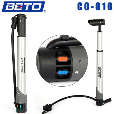 BETO CO-010 Aluminium Alloy Mini Portable Cycling Bicycle Bike Tire Inflator Air Pump Floor Type
BETO CO-010 Aluminium Alloy Mini Portable Cycling Bicycle Bike Tire Inflator Air Pump Floor Type