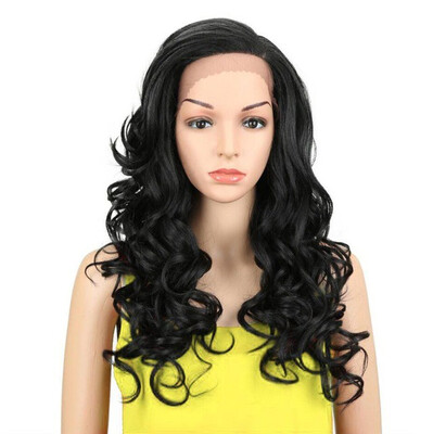 Noble Trendy Lace Front Wig Fiber Loose Wave Synthetic Hair Wigs For Black Women Color 1B Pink Mixed Cosplay Wig Free Shipping
Noble Trendy Lace Front Wig Fiber Loose Wave Synthetic Hair Wigs For Black Women Color 1B Pink Mixed Cosplay Wig Free Shipping