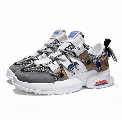 Old shoes mens shoes four retro color matching shoes tide shoes thick-soled shoes men
Old shoes mens shoes four retro color matching shoes tide shoes thick-soled shoes men