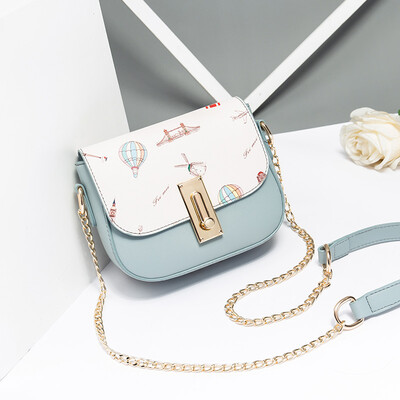 Summer ins girl 2019 tide Korean version of single shoulder Messenger bag fashion chain bag Joker students
Summer ins girl 2019 tide Korean version of single shoulder Messenger bag fashion chain bag Joker students