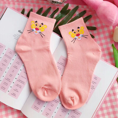 Women Animals Embroidery Cartoon Tube Socks Cute Pink Panther Cotton Socks Ladies Colorful Funny Socks
Women Animals Embroidery Cartoon Tube Socks Cute Pink Panther Cotton Socks Ladies Colorful Funny Socks