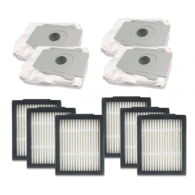 2Pcs Dirt Dust Disposal Bags 2Pcs Side Brushes Replacement Parts Compatible with i7 i7 E5 E6 Vacuum Cleaner
2Pcs Dirt Dust Disposal Bags 2Pcs Side Brushes Replacement Parts Compatible with i7 i7 E5 E6 Vacuum Cleaner