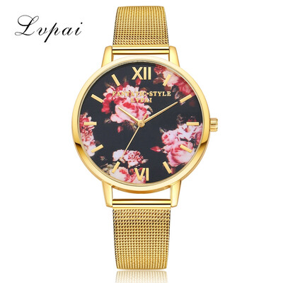 Lvpai Fashion Mesh Horse Rose Gold Steel Women Dress Watches Clock For Ladies Luxury Band Womens Bracelet Quartz Wristwatch 233
Lvpai Fashion Mesh Horse Rose Gold Steel Women Dress Watches Clock For Ladies Luxury Band Womens Bracelet Quartz Wristwatch 233