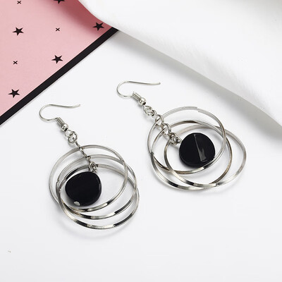 E059 Rock Punk Big Round Geometric Drop Metal Long Dangle Earrings For Women Bohemian Party Exaggerated Fashion Jewelry
E059 Rock Punk Big Round Geometric Drop Metal Long Dangle Earrings For Women Bohemian Party Exaggerated Fashion Jewelry