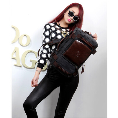 Tailored Mens bag fashion package large capacity shoulder bag canvas shoulder bag