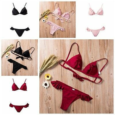 HOT Womens Padded Push-up Bikini Set Swimsuit Bathing Suit Swimwear Beachwear
HOT Womens Padded Push-up Bikini Set Swimsuit Bathing Suit Swimwear Beachwear