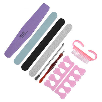 Greensen 8Pcs Professional Nail Art Manicure Pedicure Tool Set Nail Sanding Sponge Files Buffer Polish
Greensen 8Pcs Professional Nail Art Manicure Pedicure Tool Set Nail Sanding Sponge Files Buffer Polish