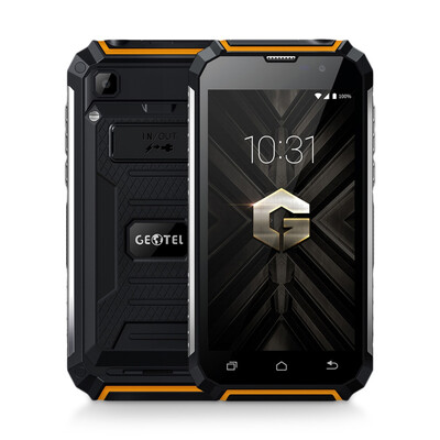 GEOTEL G1 5-inch 3G Smartphone 2GB RAM 16GB ROM MTK6580A 4-core 13GHz Water-resistant Charger
GEOTEL G1 5-inch 3G Smartphone 2GB RAM 16GB ROM MTK6580A 4-core 13GHz Water-resistant Charger