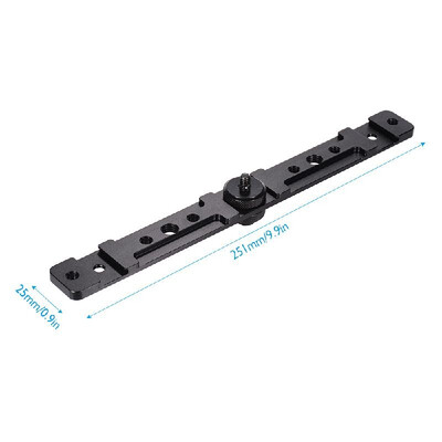 Aluminium Alloy Hot Shoe Extension Bar Mount Bracket Flash Bracket 14 Inch 38 Inch Screw Mounts for Flash Speedlite LED Video Li
Aluminium Alloy Hot Shoe Extension Bar Mount Bracket Flash Bracket 14 Inch 38 Inch Screw Mounts for Flash Speedlite LED Video Li