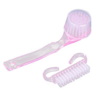 2Pcs Professional Manicure Tools Plastic Handle Nail Brushes Clean Dust Nail Art Accessories
2Pcs Professional Manicure Tools Plastic Handle Nail Brushes Clean Dust Nail Art Accessories