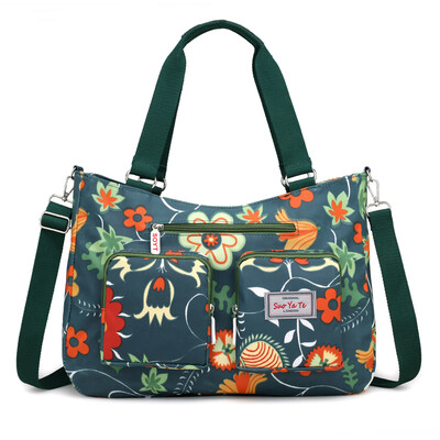 High-capacity large waterproof nylon bag printing Joker canvas bag womens shoulder Messenger bag fashion
High-capacity large waterproof nylon bag printing Joker canvas bag womens shoulder Messenger bag fashion