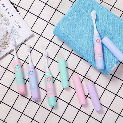 Portable Mini Cute Electric Toothbrush Waterproof Dry Battery Powered Soft Bristle Tooth Brush Set Random Color
Portable Mini Cute Electric Toothbrush Waterproof Dry Battery Powered Soft Bristle Tooth Brush Set Random Color