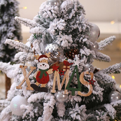 Creative Christmas Wooden Bell Pendant Santa Snowman Elk Letter Pendant Merry Christmas Sign Window Hanging Christmas Decoration
Creative Christmas Wooden Bell Pendant Santa Snowman Elk Letter Pendant Merry Christmas Sign Window Hanging Christmas Decoration