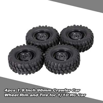4pcs 19 Inch 96mm Crawler Car Wheel Rim And Tire for 110 HSP Redcat Traxxas Axial SCX10 D9 RC Car
4pcs 19 Inch 96mm Crawler Car Wheel Rim And Tire for 110 HSP Redcat Traxxas Axial SCX10 D9 RC Car