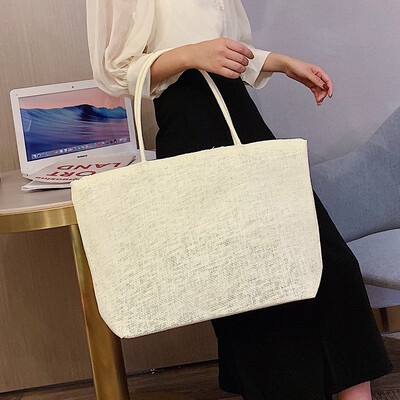 New straw bag 2019 literary student shoulder tote bag female simple wild small fresh college wind big bag
New straw bag 2019 literary student shoulder tote bag female simple wild small fresh college wind big bag