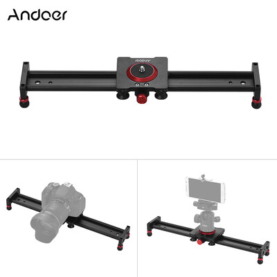 Andoer 30cm12inch Aluminum Alloy Camera Track Slider Video Stabilizer Rail for DSLR Camera Camcorder DV Film Photography Load up
Andoer 30cm12inch Aluminum Alloy Camera Track Slider Video Stabilizer Rail for DSLR Camera Camcorder DV Film Photography Load up