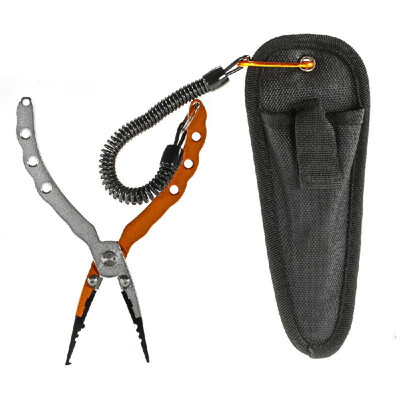 Lixada Aluminum Fishing Pliers Braid Cutters Split Ring Pliers Hook Remover Fish Holder with Sheath&Lanyard
Lixada Aluminum Fishing Pliers Braid Cutters Split Ring Pliers Hook Remover Fish Holder with Sheath&Lanyard