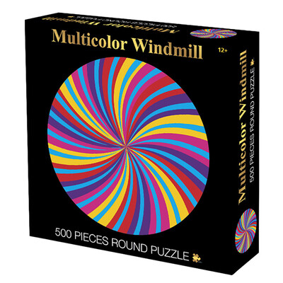 Gotoamei Puzzle Round Puzzle Toy Colorful Windmill 500 Capsules Perfect Gift Brain Game
Gotoamei Puzzle Round Puzzle Toy Colorful Windmill 500 Capsules Perfect Gift Brain Game