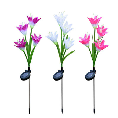 Gobestart Solar Power Flower Light LED Outdoor Garden Yard Path Lawn Landscape Lamp 3PCS
Gobestart Solar Power Flower Light LED Outdoor Garden Yard Path Lawn Landscape Lamp 3PCS