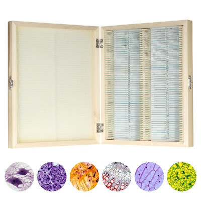KKmoon 100pcsset Prepared Microscope Slides Animal Plants Insects Tissues Specimens Slides Set with Wooden Case for Basic Biologi
KKmoon 100pcsset Prepared Microscope Slides Animal Plants Insects Tissues Specimens Slides Set with Wooden Case for Basic Biologi